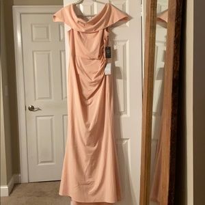 Vince Camuto pink gown